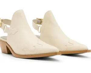 AllSaints Mules<Desi Mule Parchment White