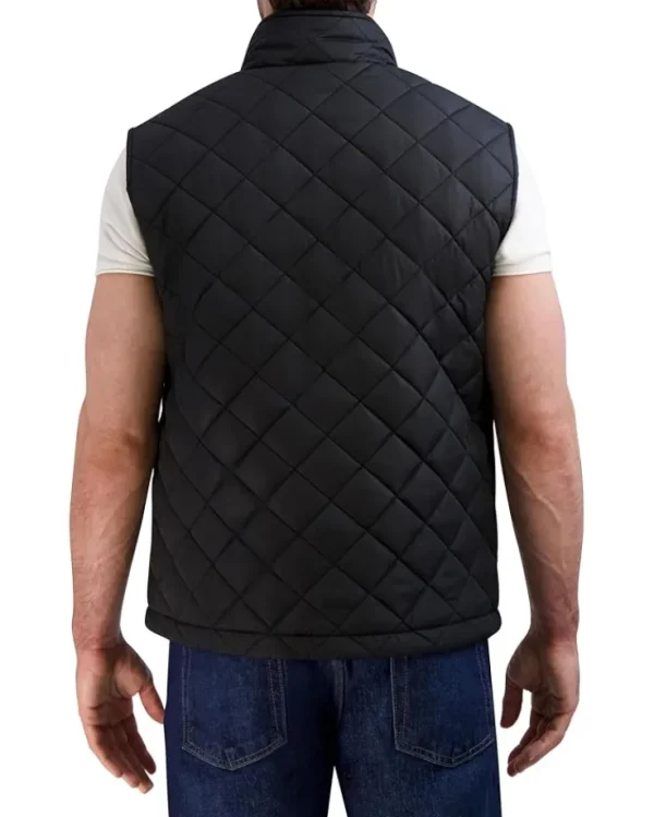 Cole Haan Coats & Outerwear<Diamond Quilted Vest Black