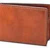 Bosca Wallets<Dolce Collection - Small Bifold Wallet Amber