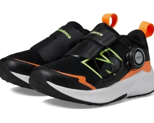 New Balance Kids Adaptive | Adaptive<DynaSoft Reveal v4 BOA® (Little Kid) Black/Bleached Lime Glo