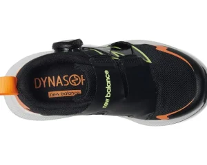 New Balance Kids Adaptive | Adaptive<DynaSoft Reveal v4 BOA® (Little Kid) Black/Bleached Lime Glo