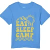 Chaser Kids Shirts & Tops<Eat Sleep Camp Tee (Little Kids/Big Kids) Azure