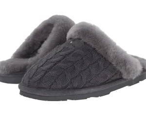 Bearpaw Slippers<Effie Charcoal
