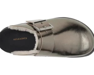 AllSaints Mules | Clogs<Eris Mule Gunmetal Grey