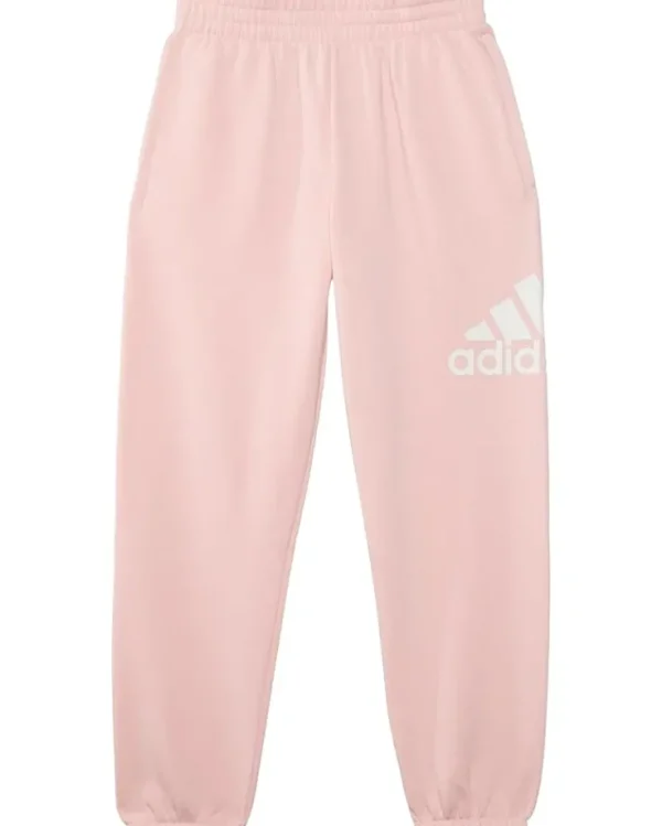 adidas Kids Pants<Essential Graphic Fleece Joggers (Big Kid) Sandy Pink