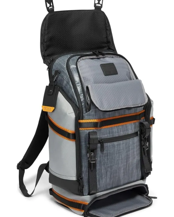 expedition_flap_backpack_3.webp Tumi Bags<Expedition Flap Backpack Steel