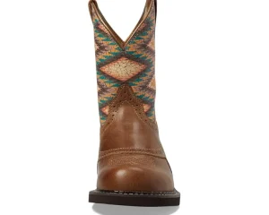 Ariat Cowboy Boots<Fatbaby Heritage Farrah Western Boot Coastal Tan/Aztec Blanket
