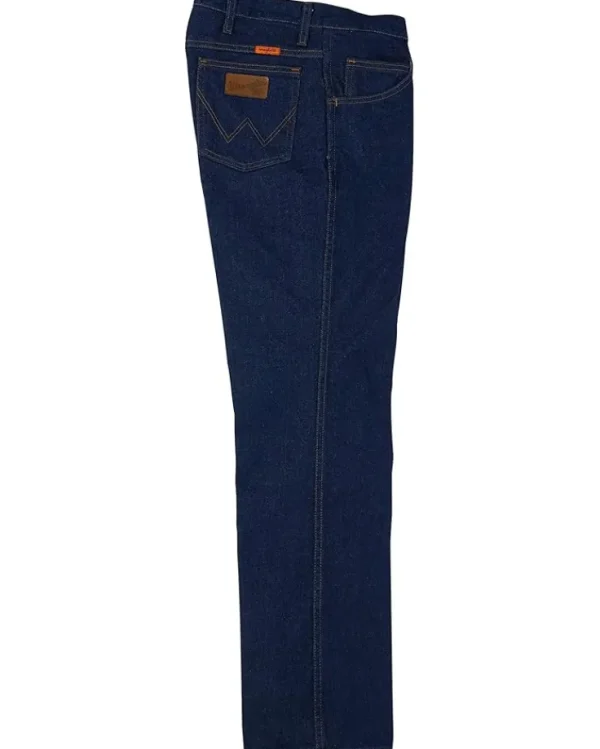 Wrangler Work & Duty Apparel | Jeans<Flame Resistant Premium Performance Slim Fit Jeans Dark Denim