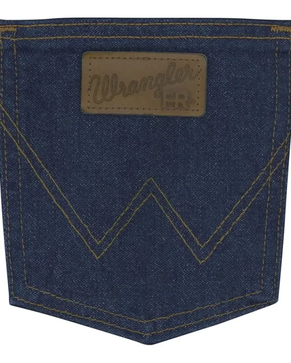 Wrangler Work & Duty Apparel | Jeans<Flame Resistant Premium Performance Slim Fit Jeans Dark Denim