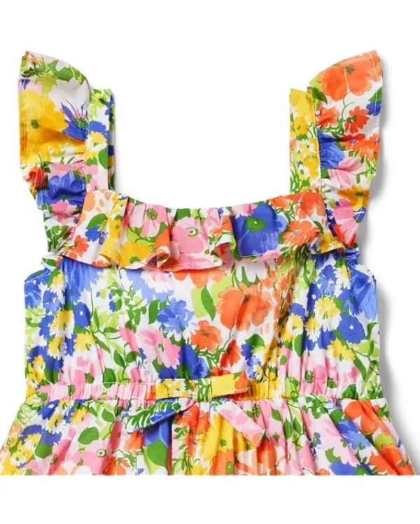 Janie and Jack Dresses<Floral Dress (Toddler/Little Kids/Big Kids) Multicolor
