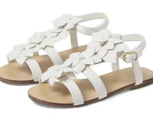 Janie and Jack Sandals<Flower Sandal (Toddler/Little Kid/Big Kid) White