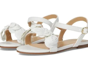 Janie and Jack Sandals<Flower Sandal (Toddler/Little Kid/Big Kid) White