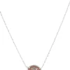 Kendra Scott Jewelry<Football Short Pendant Necklace Gold Orange Goldstone