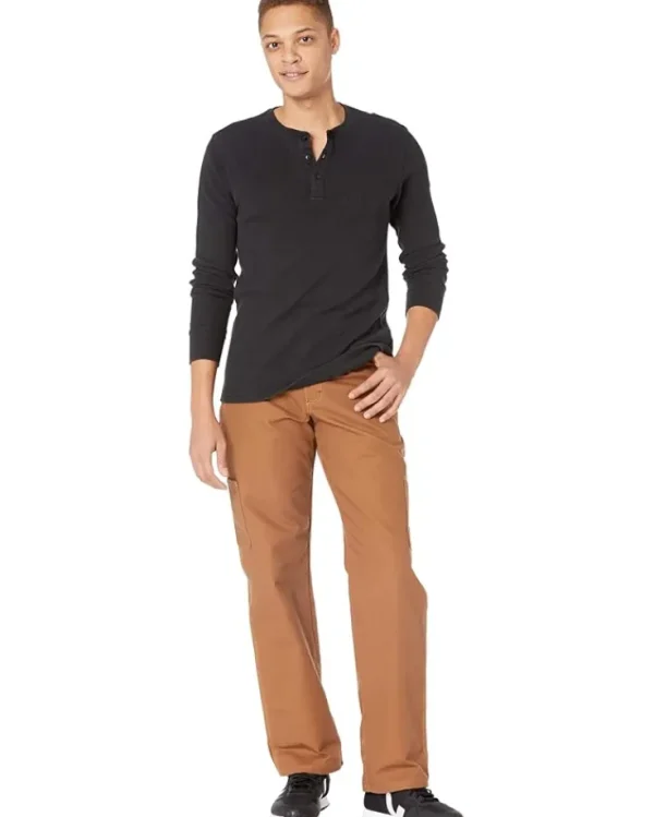 Bulwark FR Work & Duty Apparel<FR ComforTouch Dungaree Pants Brown Duck