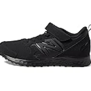 New Balance Kids Adaptive | Sneakers<Fresh Foam 650v1 Bungee Lace with Top Strap (Little Kid/Big Kid) Black/Black