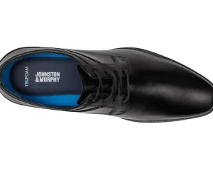 Johnston & Murphy Adaptive | Oxfords<Gibbons Plain Toe Black Full Grain