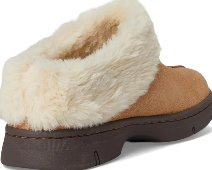 glacier_4.webp Easy Spirit Clogs<Glacier Medium Brown Suede
