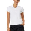 adidas Golf Activewear<Go-To Printed Polo Shirt White Melange