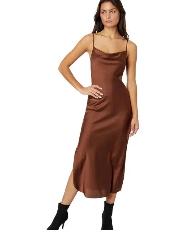 AllSaints Dresses<Hadley Dress Warm Cacao Brown
