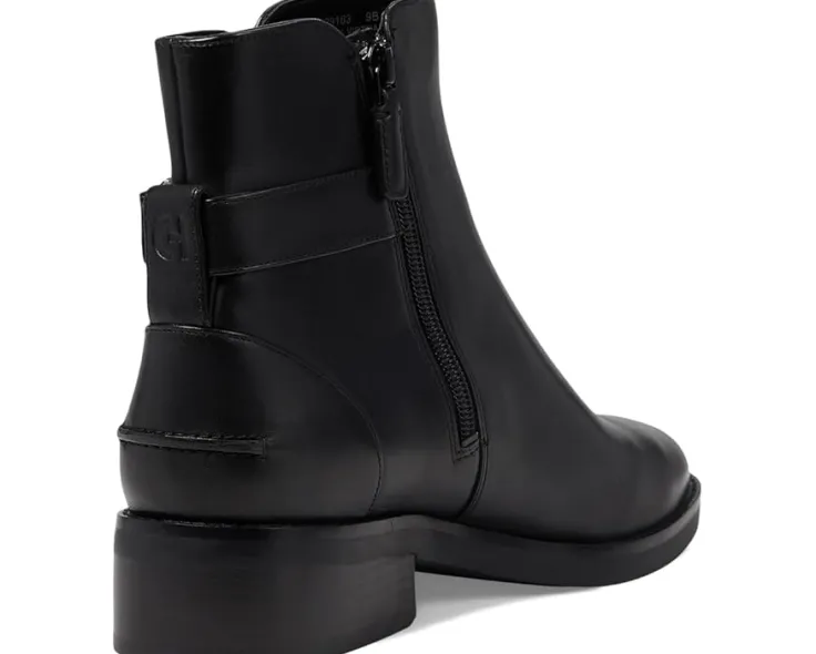 hampshire_buckle_bootie_4.webp Cole Haan Boots & Booties<Hampshire Buckle Bootie Black Leather