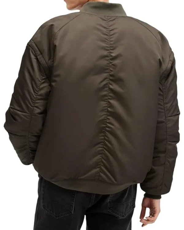 AllSaints Coats & Outerwear<Hawk Bomber Dull Khaki Green