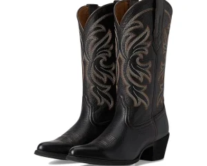 Ariat Cowboy Boots<Heritage J Toe Stretchfit Western Boots Black Deertan