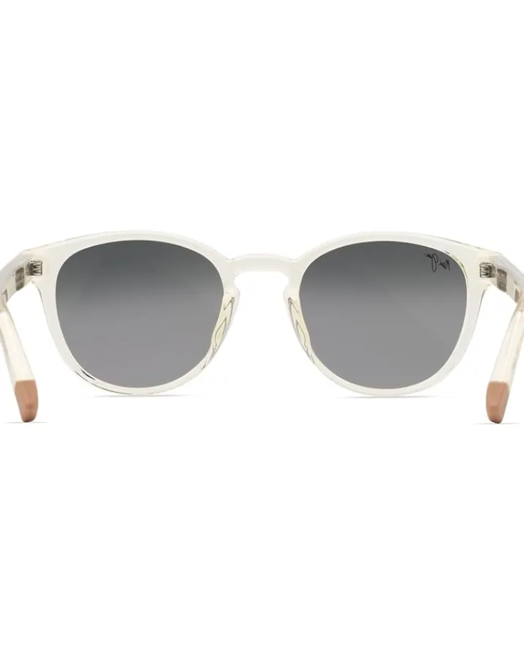 hiehie_2.webp Maui Jim Sunglasses & Eyewear | Sunglasses<Hiehie Shiny Trans Yellow/Neutral Grey Polarized