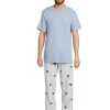 P.J. Salvage Sleepwear<His & Hers Happy New Year PJ Set Bluestone