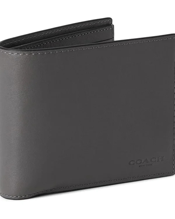 COACH Wallets<3-In-1 Wallet Charcoal