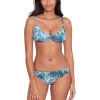 Lauren Ralph Lauren Swimwear & Cover Ups<Indigo Patchwork Shirred Side Tab Hipster Multicolor