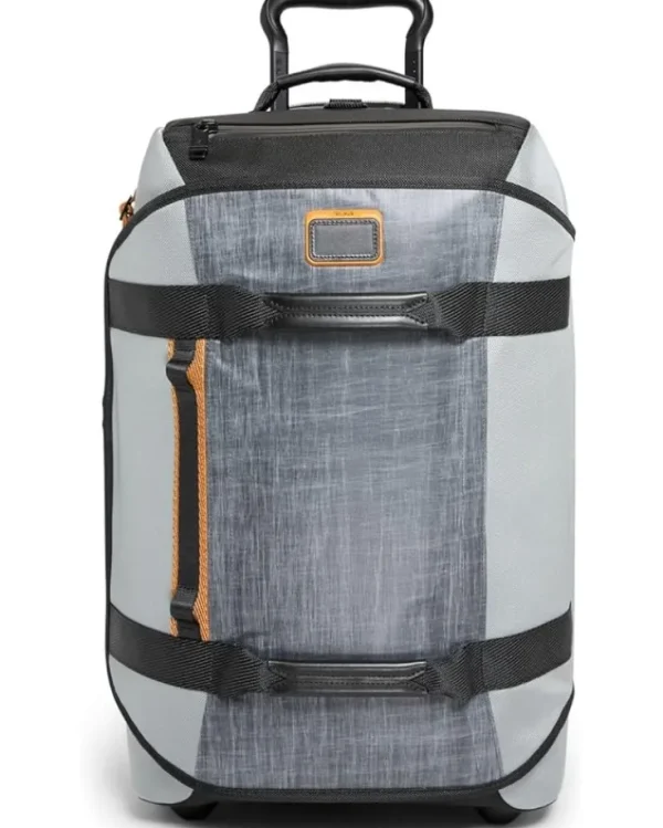 Tumi Bags<International 2 Wheeled Duffel Backpack Carry On Steel