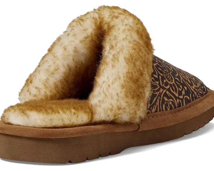 jackie_exoticembossed_too_4.webp Ariat Slippers<Jackie Exotic-Embossed Tooling Brown