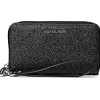 MICHAEL Michael Kors Wallets<Jet Set Large Flat Multifunction Phone Case Black