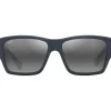 Maui Jim Sunglasses & Eyewear | Sunglasses<Kaolu Matte Blue/Neutral Grey Polarized
