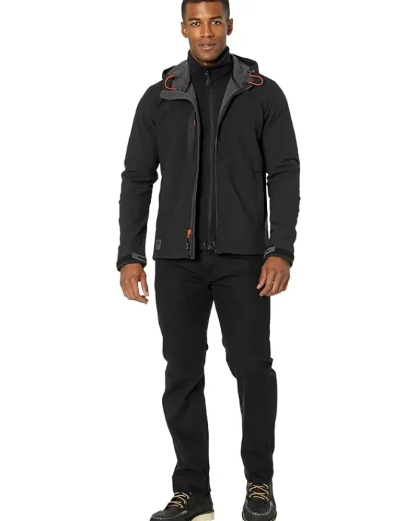 Helly Hansen Work & Duty Apparel | Coats & Outerwear<Kensington Hooded Softshell Black