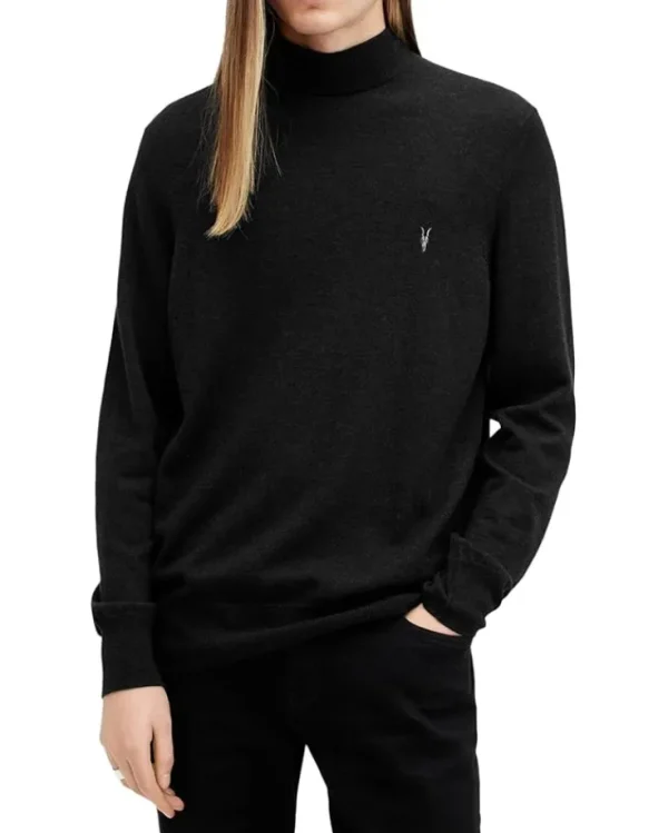 AllSaints Hoodies & Sweatshirts<Kilburn Mock Neck Carter Grey