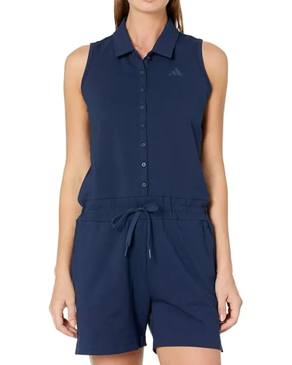adidas Golf Jumpsuits & Rompers<Knit Romper Collegiate Navy