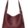 Kate Spade New York Bags<Knott Pebbled Leather Large Shoulder Bag Cordovan