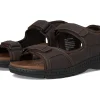 Nunn Bush Sandals<Laguna 3 Strap River Sandal Lightweight Adjustable and Comfortable Black