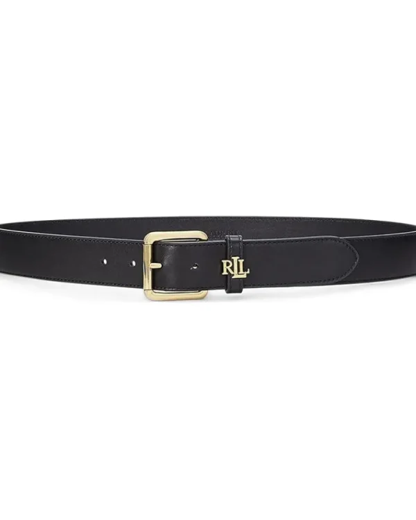 Lauren Ralph Lauren Belts<Logo Keeper Belt Black