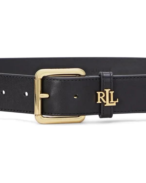 Lauren Ralph Lauren Belts<Logo Keeper Belt Black
