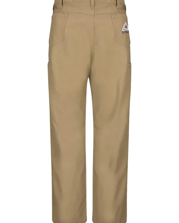 Bulwark FR Work & Duty Apparel | Jeans<Loose Midweight Canvas FR Jeans Khaki