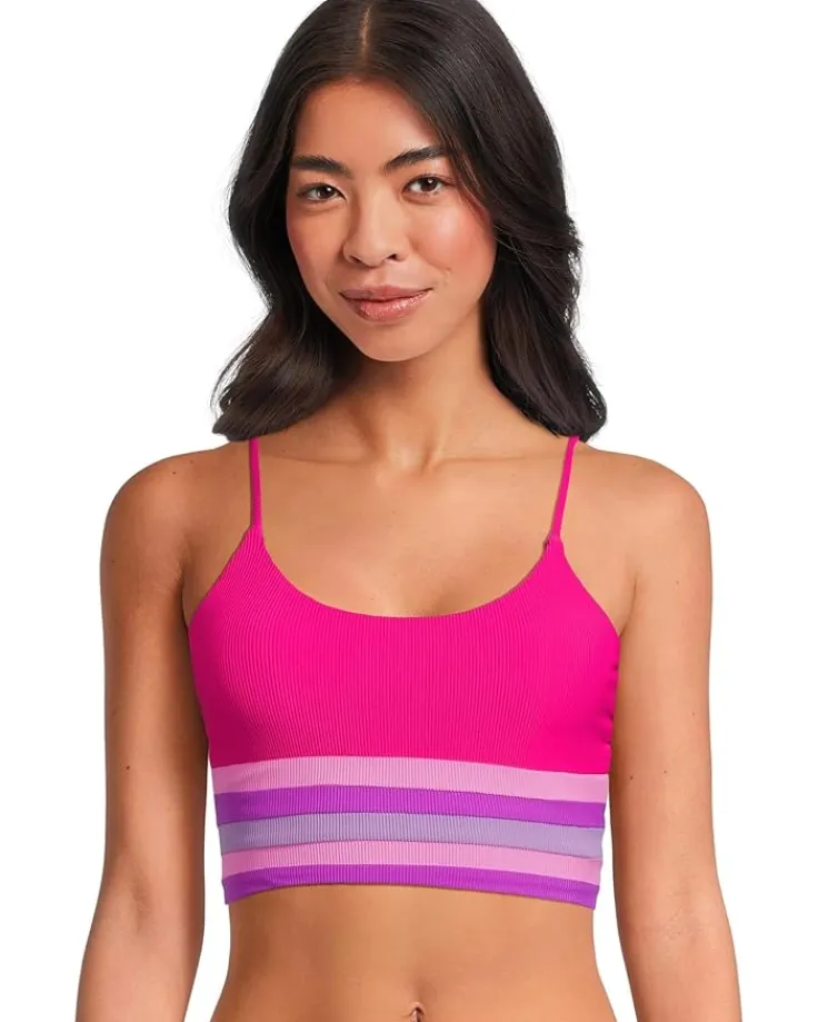 mae_top_0.webp Beach Riot Swimwear & Cover Ups<Mae top Raspberry Color-Block