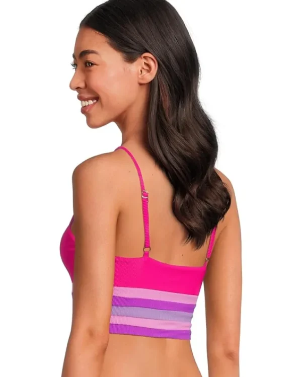 Beach Riot Swimwear & Cover Ups<Mae top Raspberry Color-Block