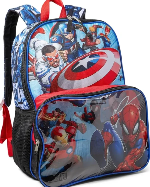 BIOWORLD Kids Backpacks<Marvel Backpack Set (Little Kid/Big Kid) Blue