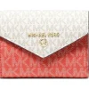 MICHAEL Michael Kors Wallets<Medium Envelope Trifold Spiced Coral Multi