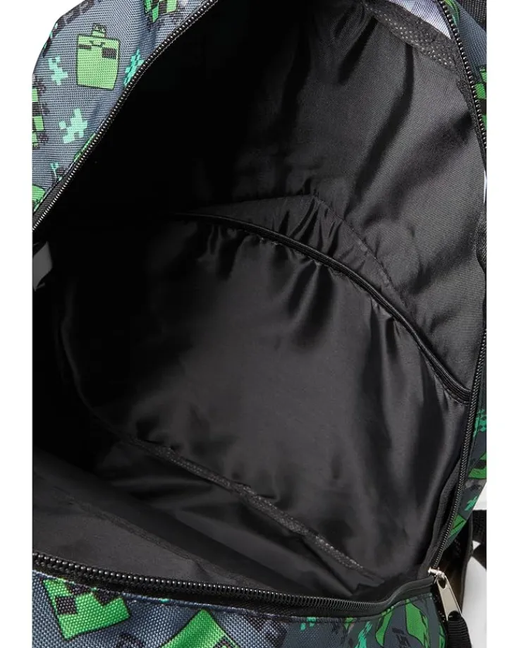 minecraft_backpack_set_li_2.webp BIOWORLD Kids Backpacks<Minecraft Backpack Set (Little Kid/Big Kid) Green