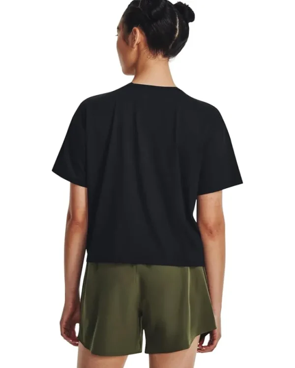 Under Armour Activewear<Motion Short Sleeve T-Shirt Black/Jet Gray
