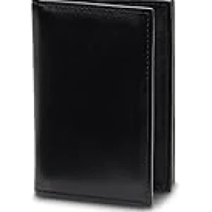 Bosca Wallets | Bags<Nappa Vitello Collection - Gusseted Card Case Black Leather