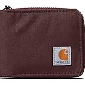 Carhartt Wallets | Wallets<Nylon Duck Zipper Wallet Deep Wine